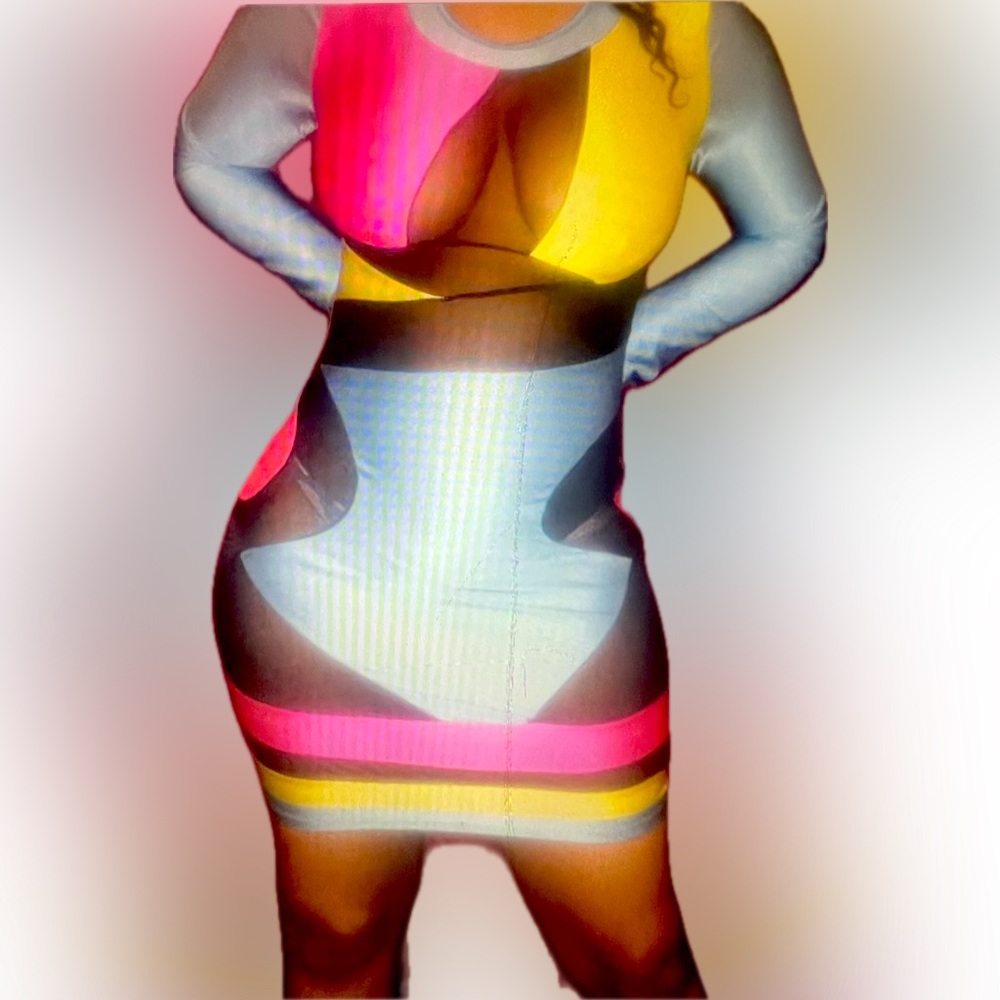 Rainbow dress